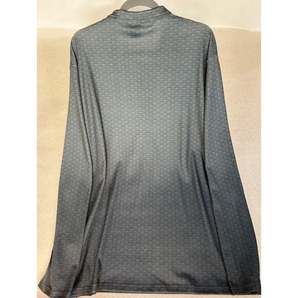 Hardaddy Waffle Print 3XL -Long Sleeve Button Henley Pullover Casual - Picture 2 of 5